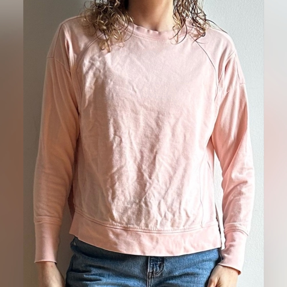 Sweaty Betty Black Light Crew Neck Sweatshirt